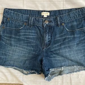 j crew Jean shorts size 4